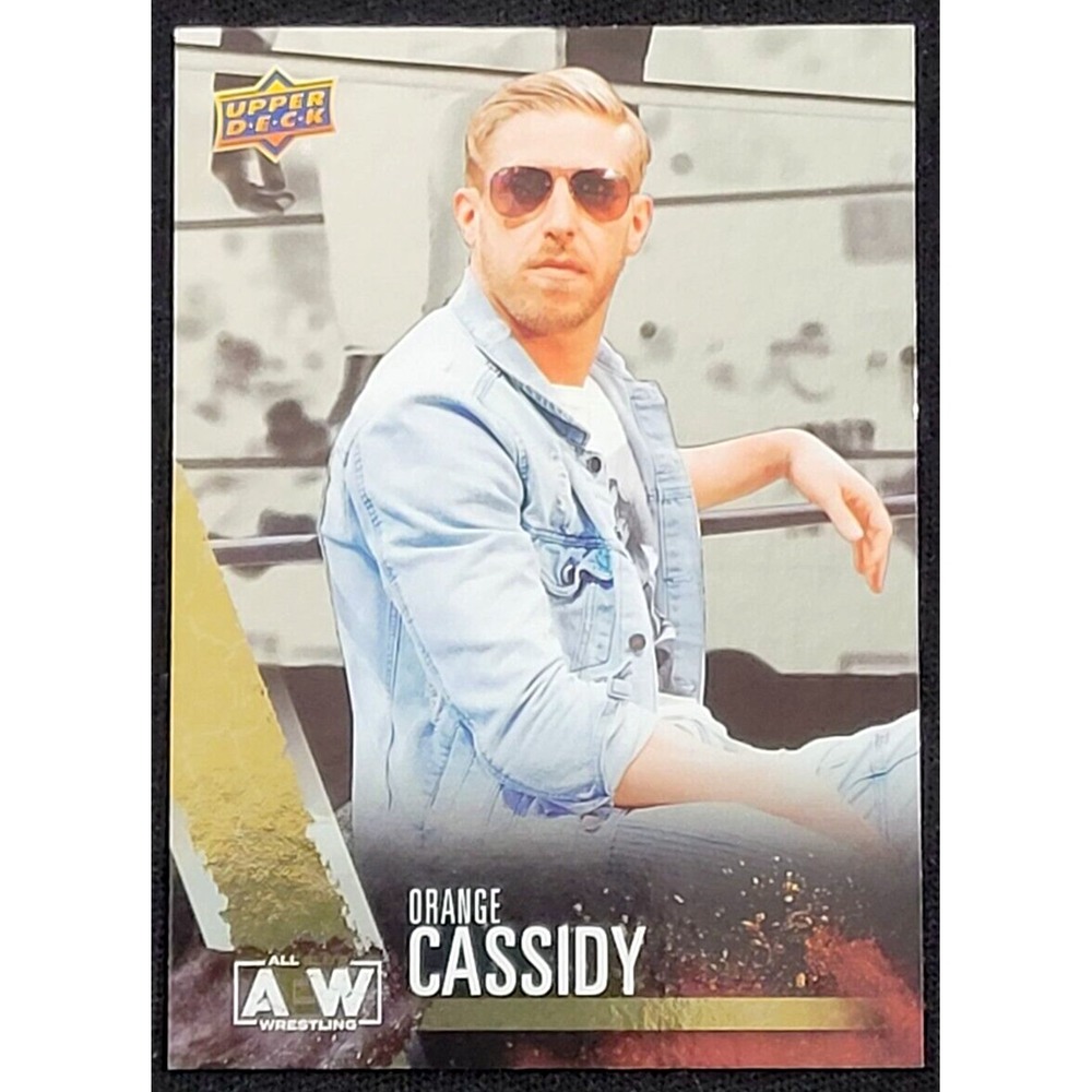 2021 UPPER DECK AEW ORANGE CASSIDY RAINBOW‎ FOIL